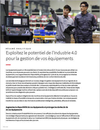 Th Unlock the potential of Industry 4 0 for equipment and asset management Executive Brief French 457px