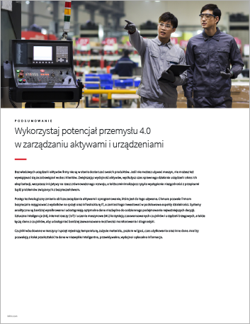 Th Unlock the potential of Industry 4 0 for equipment and asset management Executive Brief Polish 457px