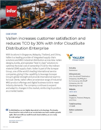 Th Vallen Asia Case Study Infor CS Distribution Enterprise Infor Rhythm for commerce Infor Birst Enterprise Infor OS Distribution APAC English Singapore 457px