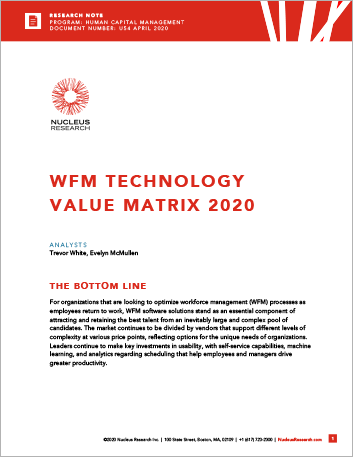 Th WFM Technology Value Matrix 2020 457px