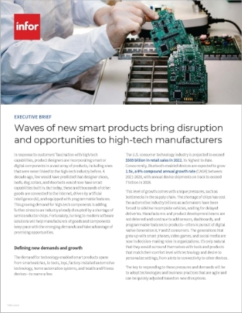 Th Waves of new smart products bring disruption and opportunities to high tech manufacturers Executive Brief En 457px