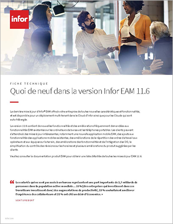 Th Whats new in Infor EAM version 11 6 Data Sheet French France 457px
