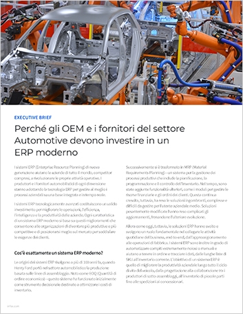 Th Why automotive OE Ms and tier suppliers should invest in a modern ERP Executive Brief Italian 457px