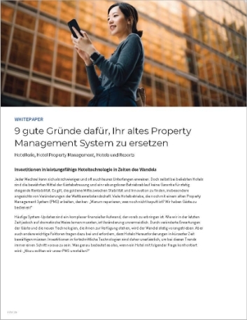 Th Why change 9 benefits of replacing a legacy hotel PMS White Paper German 457px