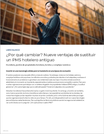 Th Why change 9 benefits of replacing a legacy hotel PMS White Paper Spanish Spain 457px
