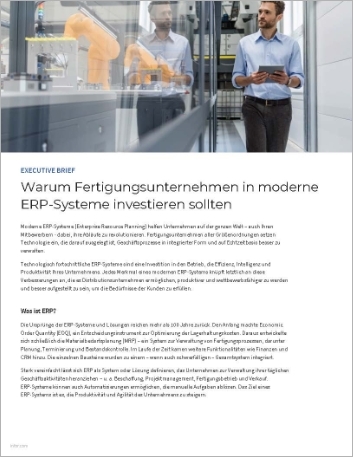 Th Why manufacturers should invest in a modern ERP Executive Brief German 457px