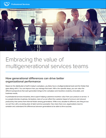 Th hfe embracing value of multigenerational services teams