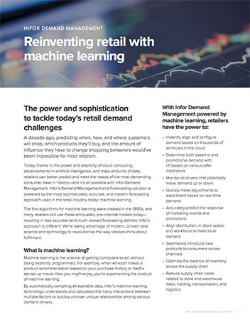 Th rtl Reinventing retail with machine learning