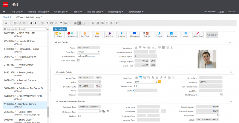 Infor HMS | Hotel PMS | Infor