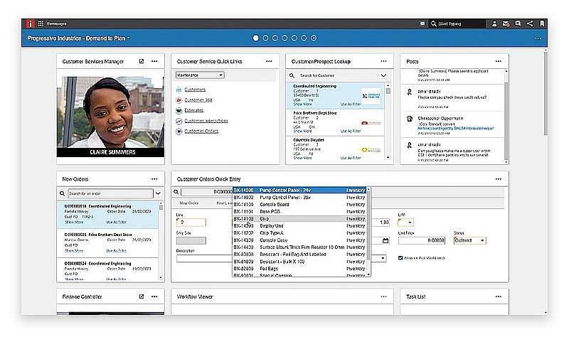 Syteline Workbench Infor Syteline | Industrial manufacturing cloud ERP | Infor