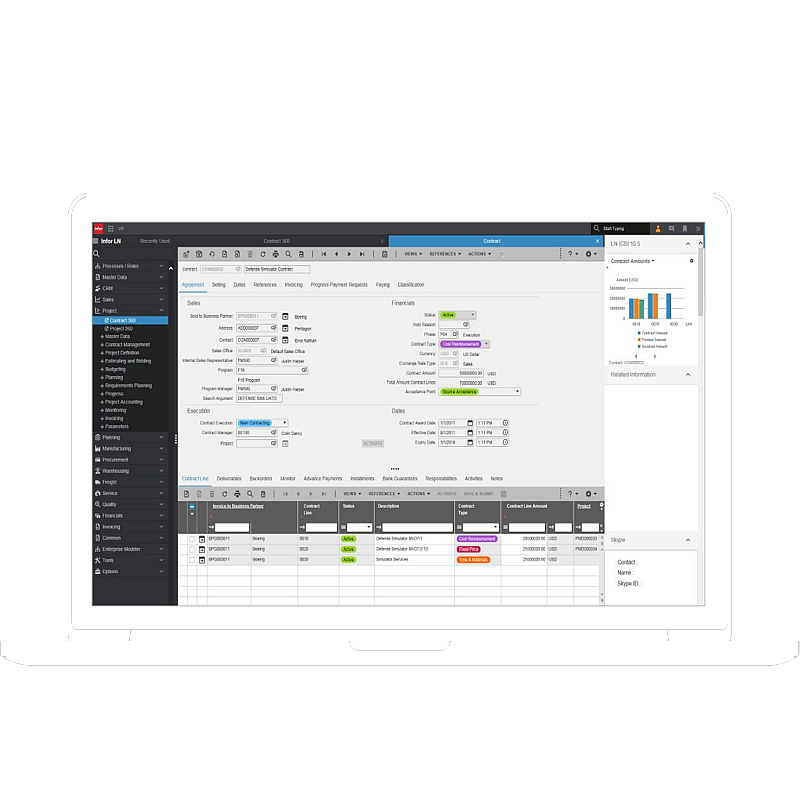 Aerospace and Defense | Manufacturing ERP Software | Infor