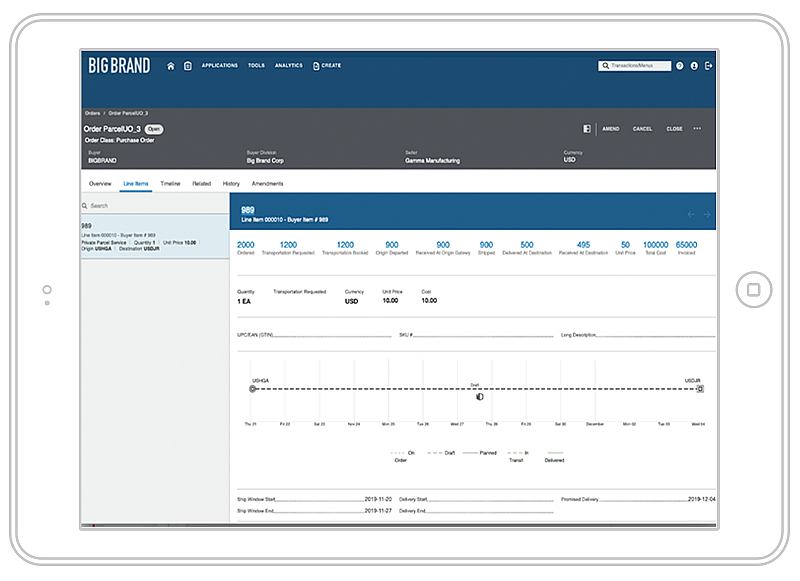 Infor Nexus | Supply chain network optimization | Infor