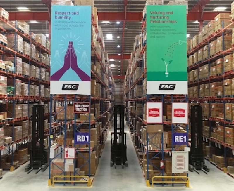 Wholesale distribution worker with ERP cloud software moves fast on customer satisfaction, differentiation, and innovation