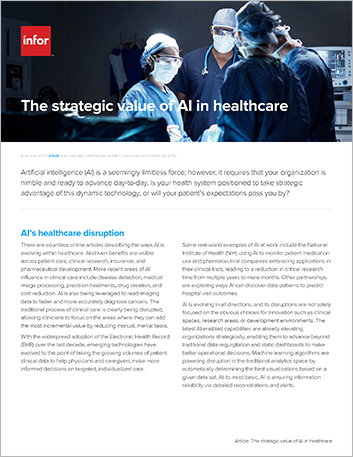 Th The strategic value of AI in healthcare Article English 457px